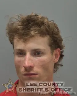 Mugshot of CARSON JAMES VETOR booked in Lee County, Florida on March 8, 2026