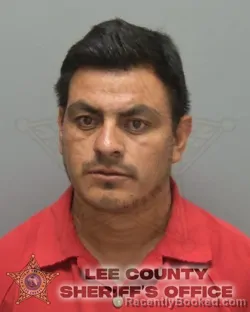 Mugshot of FREDY ALEJANDRO FIGUEROA LOPEZ booked in Lee County, Florida on March 8, 2026