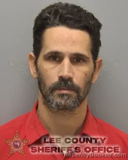 Mugshot of YOELMIS GOMEZ PEREZ booked in Lee County, Florida on March 8, 2026