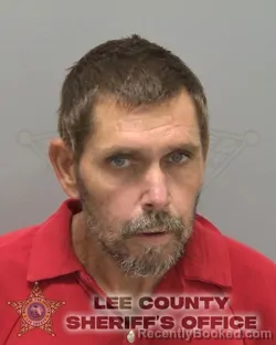 Mugshot of JERALD DALE SUTTON booked in Lee County, Florida on March 8, 2026