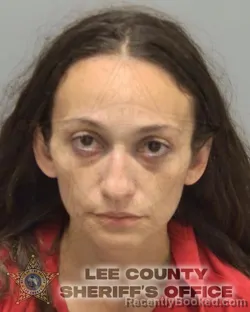 Mugshot of ALEXA MIRANDA booked in Lee County, Florida on March 8, 2026