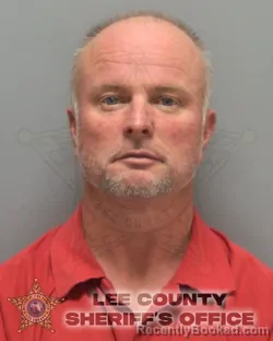 Mugshot of ALBERT RALF JOHNSON booked in Lee County, Florida on March 9, 2026