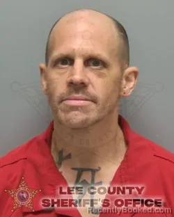 Mugshot of JEFFREY BROWN booked in Lee County, Florida on March 9, 2026