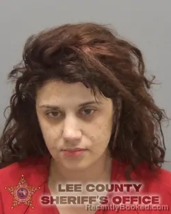 Mugshot of VANGELINA ROBERTS booked in Lee County, Florida on March 9, 2026