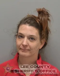 Mugshot of JACQUELINE MARIE JOY booked in Lee County, Florida on March 9, 2026