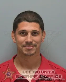Mugshot of JOSHUA LUIS ECHEVARRIA FELICIANO booked in Lee County, Florida on March 9, 2026