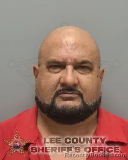 Mugshot of WALVY LEYVA PEREZ booked in Lee County, Florida on March 9, 2026