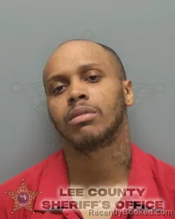 Mugshot of MARCQUISE ANTIONE POWELL booked in Lee County, Florida on March 9, 2026