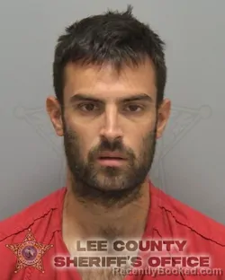 Mugshot of ANDREW NICOLAS MATUS booked in Lee County, Florida on March 9, 2026