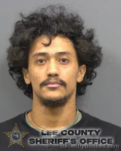 Mugshot of JARED PABON booked in Lee County, Florida on March 9, 2026