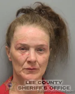 Mugshot of ELIZABETH ANN BARBER booked in Lee County, Florida on March 10, 2026