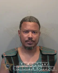Mugshot of MARCUS DEANDRA GRIER booked in Lee County, Florida on March 10, 2026
