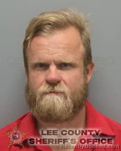 Mugshot of RYAN LANE HOOPER booked in Lee County, Florida on March 10, 2026