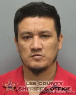 Mugshot of TEODORO LOPEZ DIAZ booked in Lee County, Florida on March 10, 2026