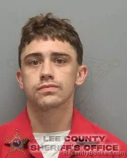 Mugshot of CRISTOPHER DAVID HOPPE booked in Lee County, Florida on March 11, 2026