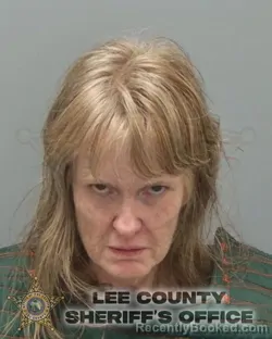 Mugshot of TERRY KATHLEEN SHEA booked in Lee County, Florida on March 11, 2026