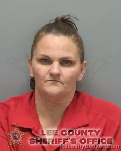 Mugshot of ANGELINA JOE MEADOWS booked in Lee County, Florida on March 12, 2026