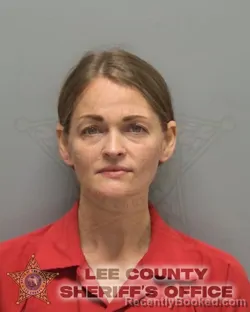 Mugshot of MEGHAN MARIE WILLHITE booked in Lee County, Florida on March 12, 2026