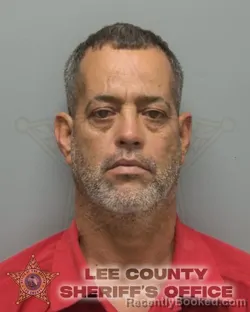 Mugshot of NOEL FIGUEREDO BOMBINO booked in Lee County, Florida on March 12, 2026