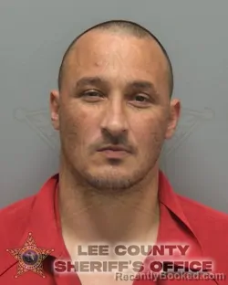 Mugshot of NICKELUS LEE BURGESS booked in Lee County, Florida on March 12, 2026