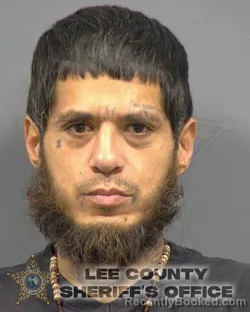 Mugshot of ALEJANDRO JR ZAMBRANO booked in Lee County, Florida on March 12, 2026