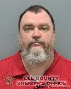 Mugshot of LUCAS CHARLES STRAHAN booked in Lee County, Florida on March 12, 2026