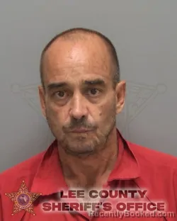 Mugshot of ROBERT LEMAR JOHNSON booked in Lee County, Florida on March 12, 2026