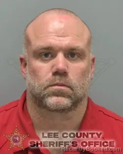 Mugshot of KYLE ELLIOTT SCHULTZ booked in Lee County, Florida on March 12, 2026