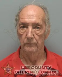 Mugshot of ROBERT HALEY booked in Lee County, Florida on March 12, 2026