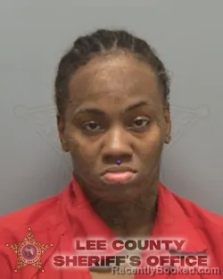Mugshot of BREANNA LASHAY PEARSON booked in Lee County, Florida on March 12, 2026