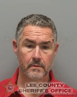 Mugshot of MARK BRADLEY booked in Lee County, Florida on March 13, 2026