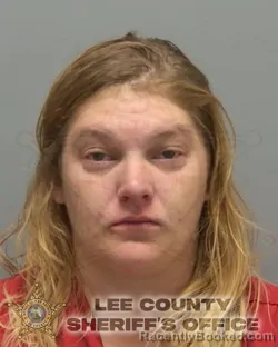 Mugshot of BRITTNI RAYANN WILLS booked in Lee County, Florida on March 13, 2026