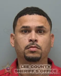 Mugshot of LUIS IGNACIO MORALES booked in Lee County, Florida on March 13, 2026