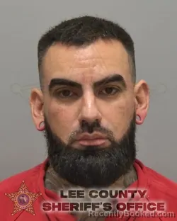 Mugshot of KEVIN ROD BARONA booked in Lee County, Florida on March 13, 2026