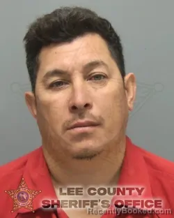 Mugshot of ESMIN EMANUEL EUCEDA DIAZ booked in Lee County, Florida on March 13, 2026