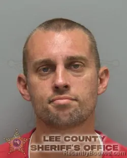 Mugshot of MARC JAMES SARGENT booked in Lee County, Florida on March 13, 2026