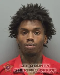 Mugshot of OMARION LEE LAVOILE booked in Lee County, Florida on March 13, 2026