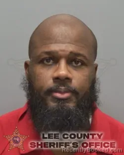 Mugshot of TRAVIS JERMAINE MITCHELL booked in Lee County, Florida on March 13, 2026