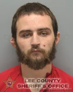 Mugshot of LANDON ANDREW TAYLOR booked in Lee County, Florida on March 13, 2026