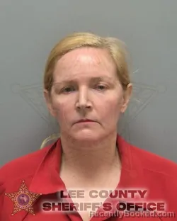 Mugshot of JANELLE L KAHLE booked in Lee County, Florida on March 13, 2026