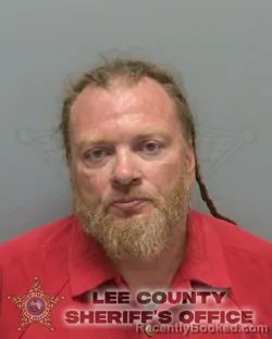 Mugshot of CURT WAYNE ALLGOOD booked in Lee County, Florida on March 13, 2026