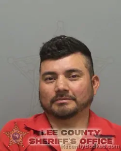 Mugshot of ALEXANDER MAGALIEL SALOMAN booked in Lee County, Florida on March 14, 2026