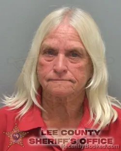 Mugshot of SUSAN SOWDER FRITSCH booked in Lee County, Florida on March 14, 2026