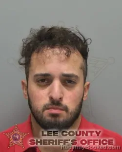 Mugshot of EVELIO DANIEL LEYVA booked in Lee County, Florida on March 14, 2026