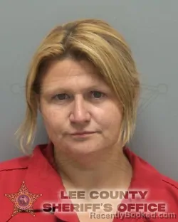 Mugshot of ASHLEY ELIZABETH WAGNER booked in Lee County, Florida on March 14, 2026