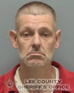 Mugshot of SEAN MICHAEL SIMMONS booked in Lee County, Florida on March 14, 2026