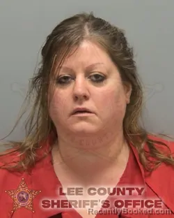 Mugshot of MELINDA LAURA WATTS booked in Lee County, Florida on March 14, 2026