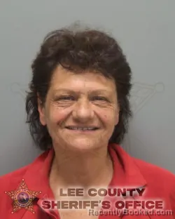 Mugshot of JOANN FRANCES GANDIOSI booked in Lee County, Florida on March 15, 2026