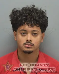 Mugshot of JOSUAH BUSTILLO booked in Lee County, Florida on March 15, 2026