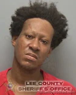 Mugshot of SHAQUILLE TAJ ASHLEY booked in Lee County, Florida on March 15, 2026